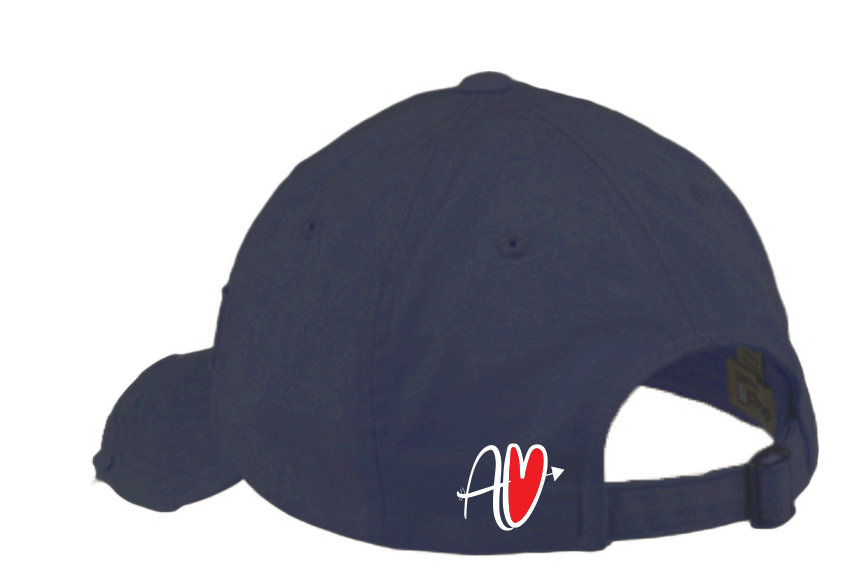 Aimer Vivre Embroiered Distrested Dad Hat