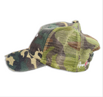 AV Embroidered Distrested Trucker