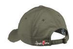 AV Embroiered Distrested Dad Hat