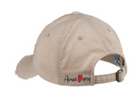 AV Embroiered Distrested Dad Hat