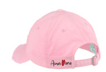 AV Embroiered Distrested Dad Hat