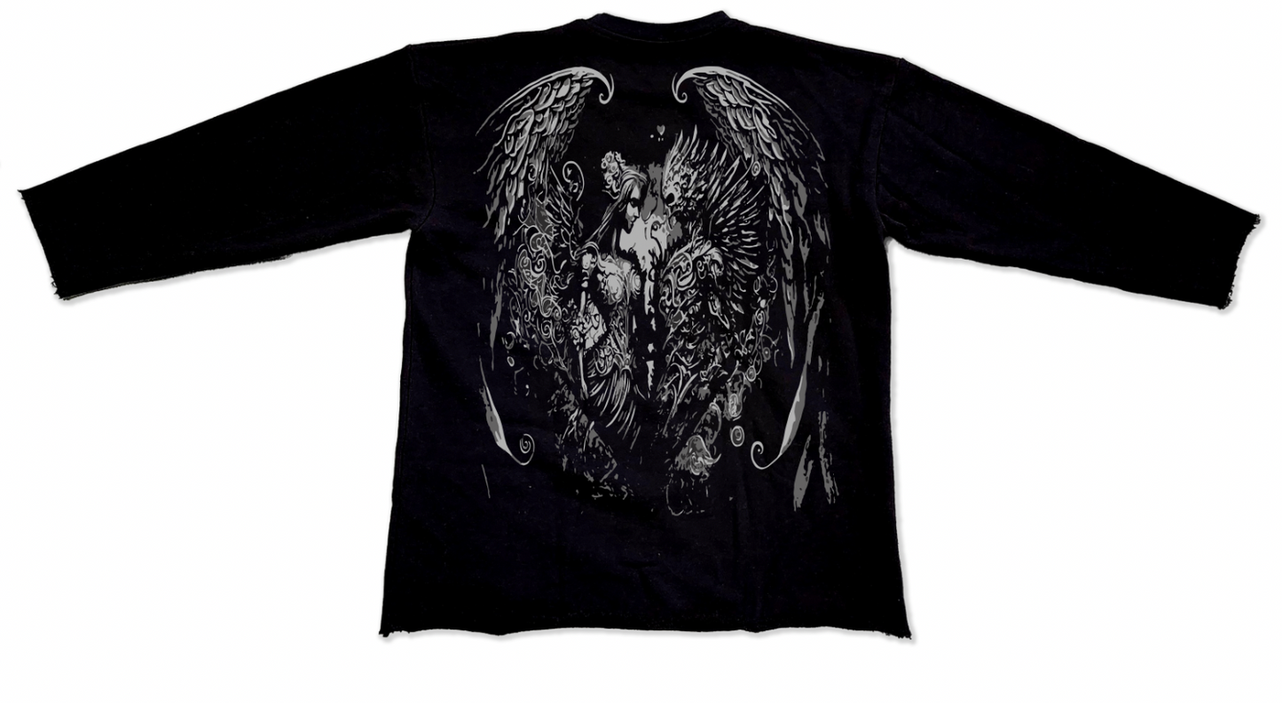 Love to Live Angel & Demon Crewneck Sweatshirt