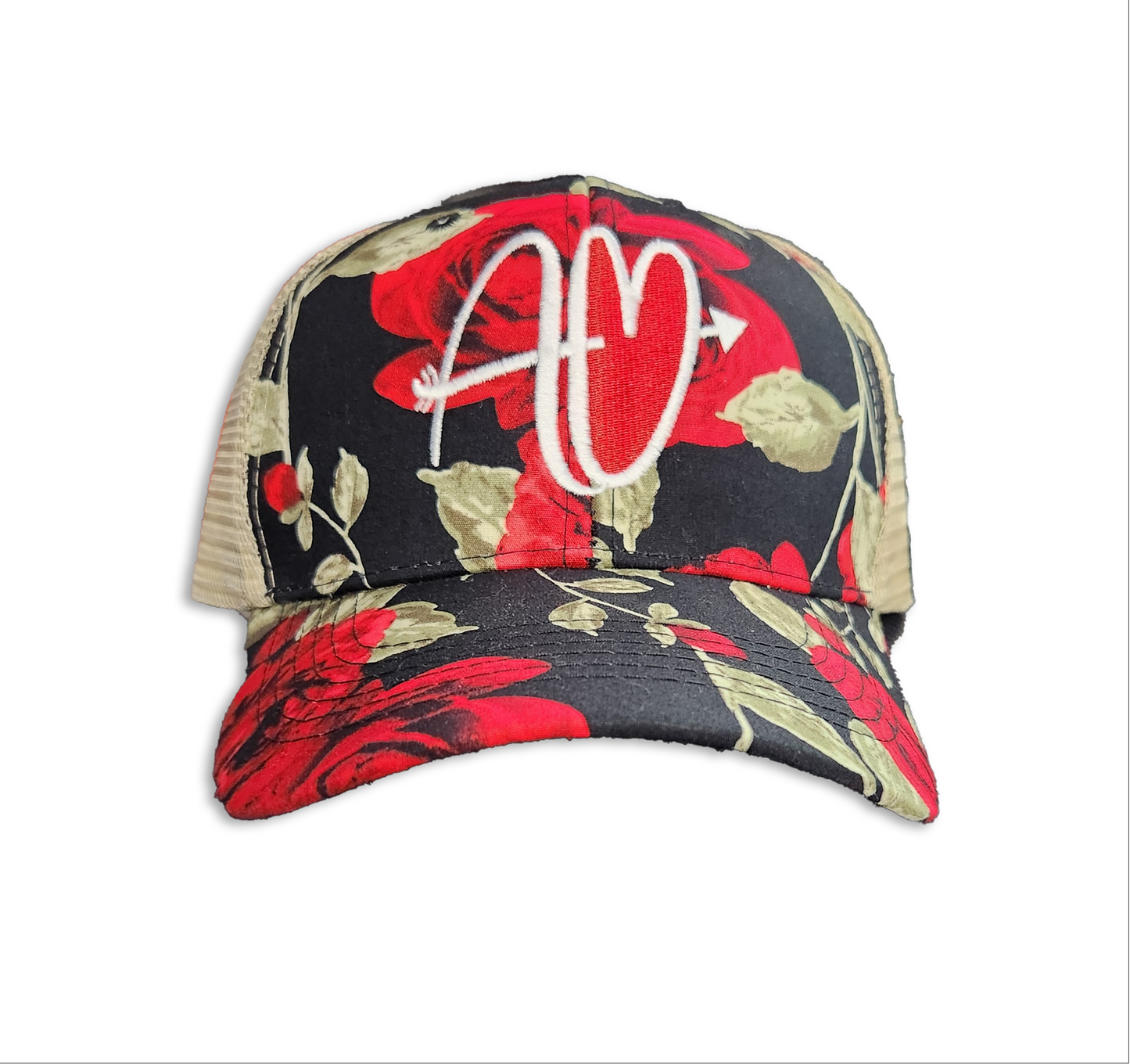 AV Embroidered Distrested Trucker