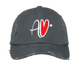 AV Embroiered Distrested Dad Hat