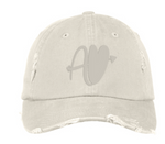 AV Embroiered Distrested Dad Hat