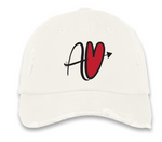 AV Embroiered Distrested Dad Hat